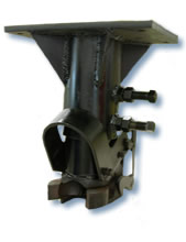 BT&F 5th wheel to gooseneck hitch ball conversion